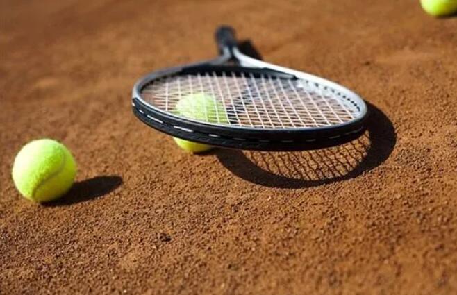 网球拍：体育器材